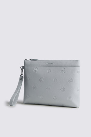 FAUX LEATHER CLUTCH BAG(MEN)_BLUE-a