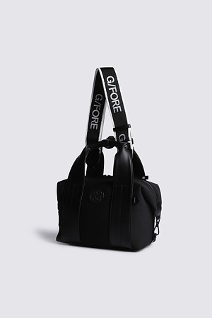 NEOPRENE WEBBING TOTE(WOMEN)_BLACK-a