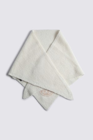 WOOL BANDANA(WOMEN)_IVORY-a