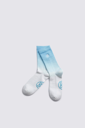 GRIDIENT CREW SOCK(MEN)		 					 					_BLUE-a
