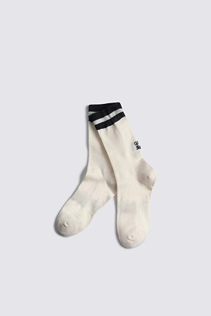 CLASSIC CREW SOCK(MEN)_IVORY-a