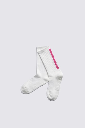 COLOUR BLOCK CREW SOCK(WOMEN)