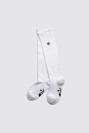 COOL KNEE SOCK(WOMEN)_WHITE-a