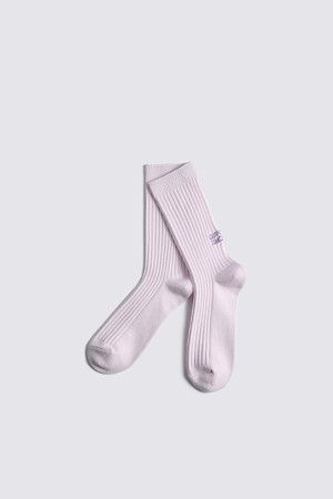 DANNY CREW SOCK(WOMEN)_PURPLE-a