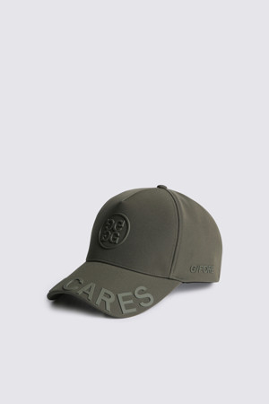 EMBROIDERED DELTA CAP(MEN)_KHAKI-a