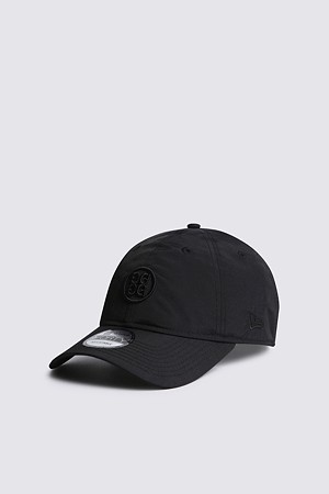  G/FORE X NEW ERA NYLON METAL UNSTRUCTURED CAP_BLACK-a