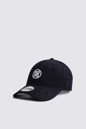 G/FORE X NEW ERA UNSTRUCTURED CORDUROY CAP_NAVY-a