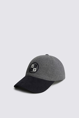 WOOL SUEDE CAP(MEN)_NAVY-a
