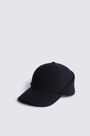 KNIT EARMUFF CAP(MEN)