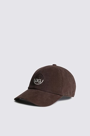 CORDUROY CAP(MEN)_BROWN-a