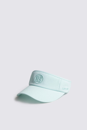 Circle G's EMBROIDERED VISOR(WOMEN)_GREEN-a