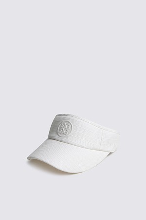 Jacquard Visor(WOMEN)				 					 					_IVORY-a
