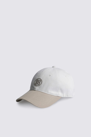 COLOUR BLOCK CAP(WOMEN)_BEIGE-a
