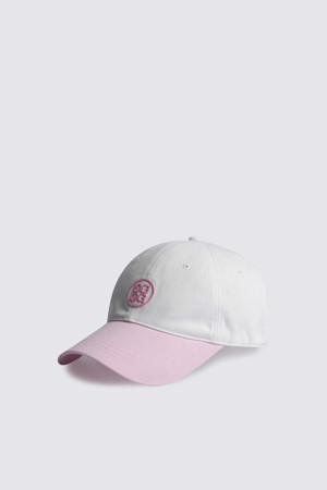 COLOUR BLOCK CAP(WOMEN)_PINK-a