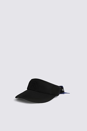 MESH SCARF VISOR(WOMEN)_BLACK-a