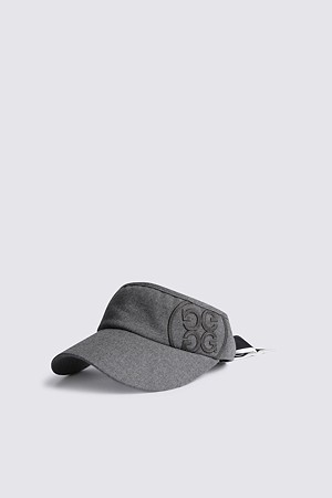 SCARF TECH WOOL VISOR(WOMEN)_GREY-a