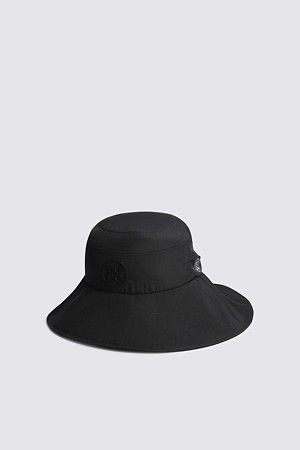 SPLIT SCARF HAT(WOMEN)_BLACK-a