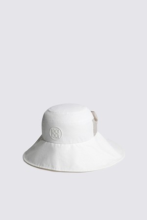 SPLIT SCARF HAT(WOMEN)_WHITE-a
