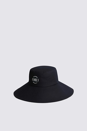 WIDE BRIM BUCKET HAT(WOMEN)_NAVY-a