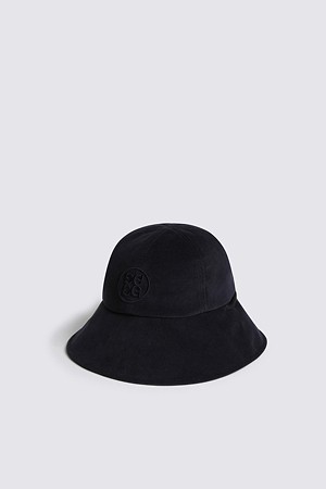 CORDUROY MODIFIED BUCKET HAT(WOMEN)_NAVY-a