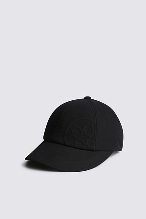 BUTTON CAP(WOMEN)_BLACK-a