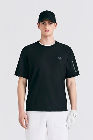 WOVEN HYBRID ROUND (MEN)					 					 					_BLACK-a