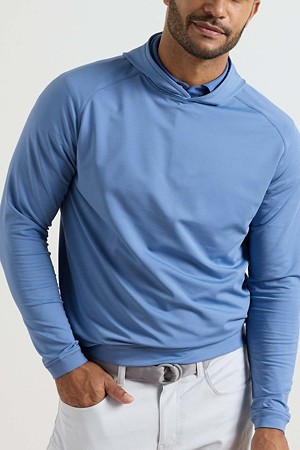 PINE SUGAR STRIPE PERFORMANCE HOODIE