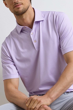 ASHGROVE PERFORMANCE JERSEY POLO - SEAN SELF COLLAR