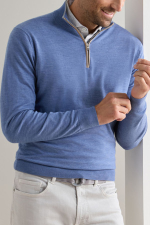 EXCURSIONIST FLEX QUARTER-ZIP SWEATER