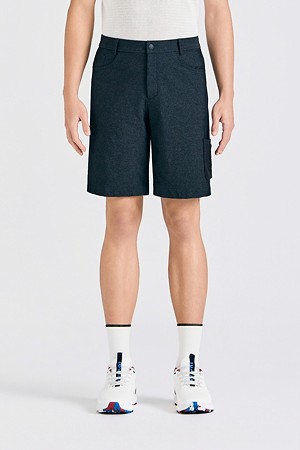 DENIM-LIKE SHORT(MEN)_NAVY-a