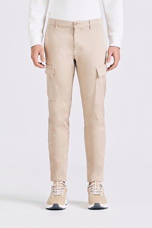 COTTON CARGO POCKET PANT(MEN)					 					 					