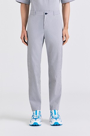 SEERSUCKER STRAIGHT PANT(MEN)					 					 					
