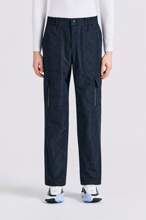 JACQUARD SET-UP PANT(MEN)_NAVY-a
