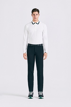 SOLID LONGSLEEVE POLO(MEN)_WHITE-a