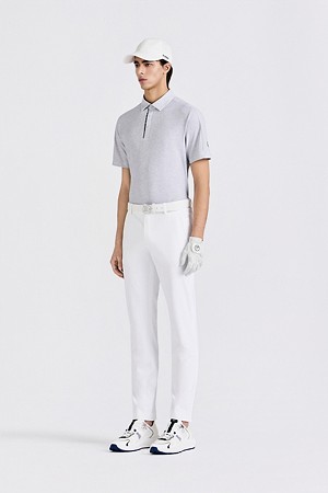 ALL PLAY NYLON PIQUE POLO(MEN)_GREY-a
