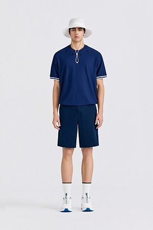 DRY TOUCH OVERFIT T-SHIRT(MEN)_BLUE-a