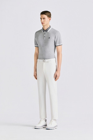 COLLECTION PIQUÉ POLO(MEN)_GREY-a