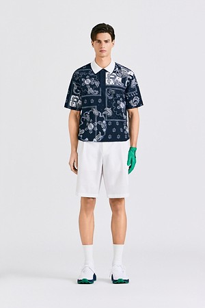 FULL PATTERN SEERSUCKER POLO(MEN)