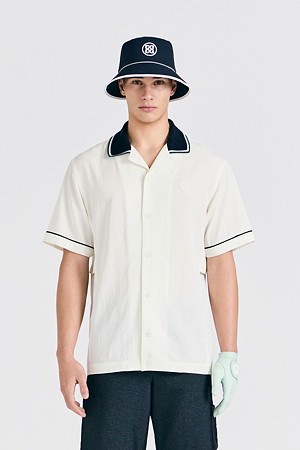 EMBROIDERED SHIRKET(MEN)_WHITE-a