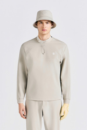 BREATHABLE WOVEN PULLOVER(MEN)_GREY-a