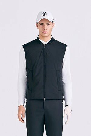 PADDED VEST(MEN)_BLACK-a