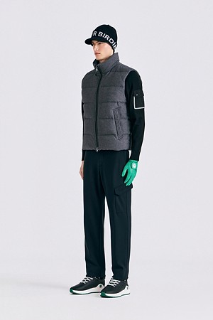 DOWN VEST(MEN)					 					 					_GREY-a