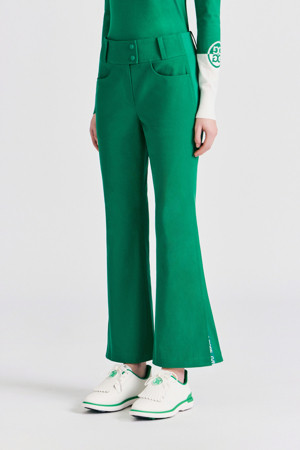 SIGNATURE BOOTCUT PANT(WOMEN)					 					 					_GREEN-a