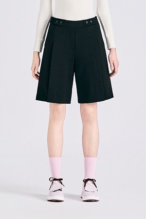 BERMUDA PANT (WOMEN)_BLACK-a