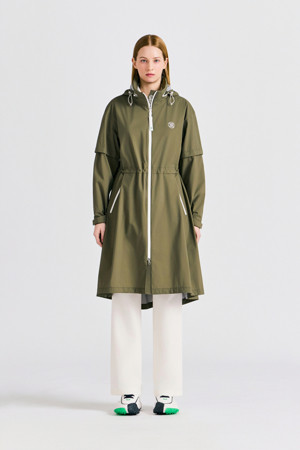 RAINCOAT(WOMEN)					 					 					_KHAKI-a