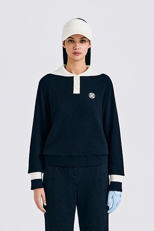 BOUCLE SAILOUR PULLOVER(WOMEN)