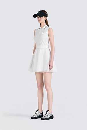 SLEEVLESS DRESS(WOMEN)_IVORY-a