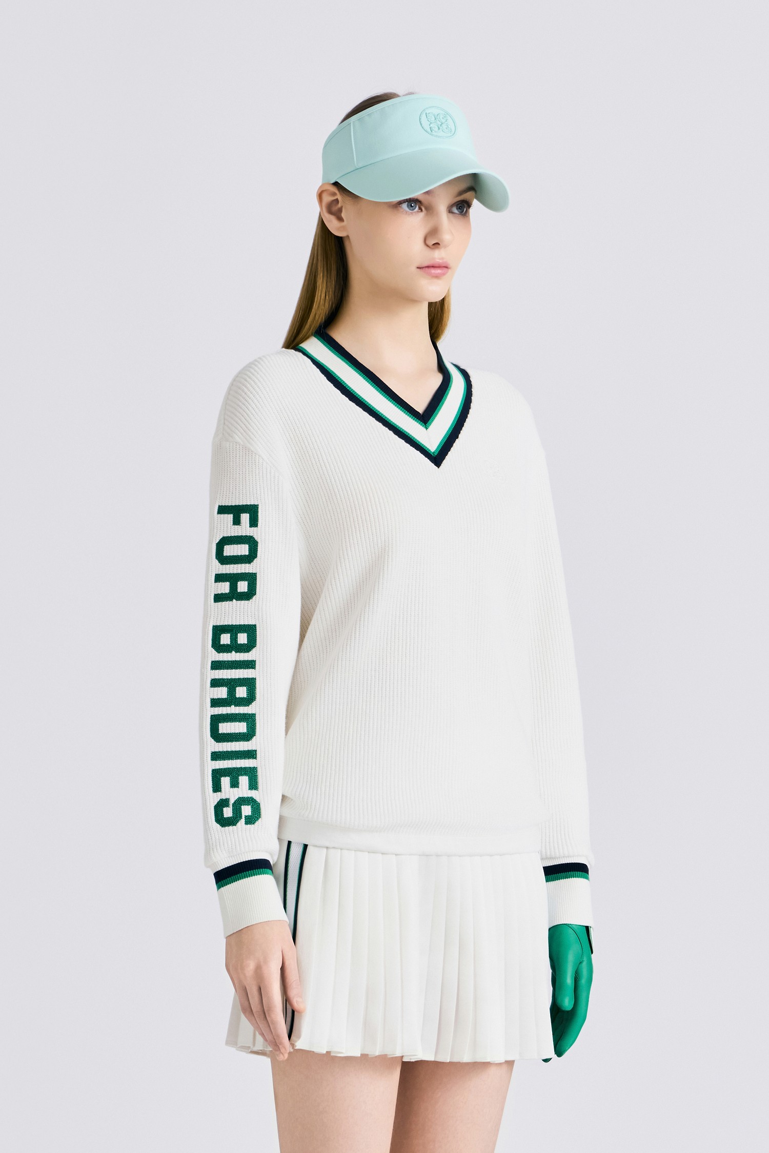 V NECK PULLOVER (WOMEN) _G/FORE