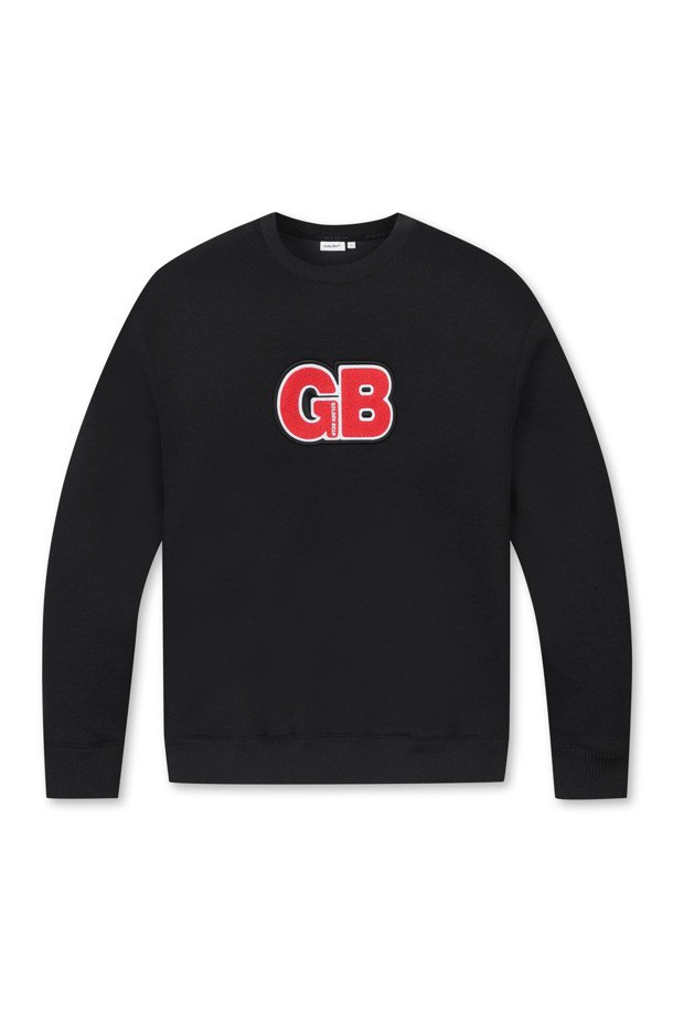 Golden Bear - 긴팔티셔츠 - 'GB' Boucle EMB Crewneck Sweatshirt