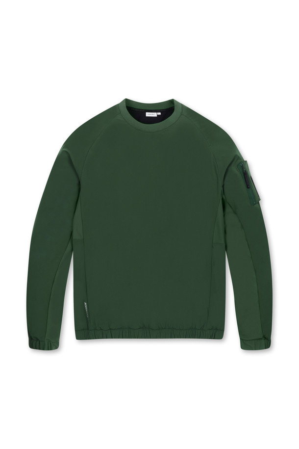 Golden Bear - 긴팔티셔츠 - Hybrid Crewneck Sweatshirt